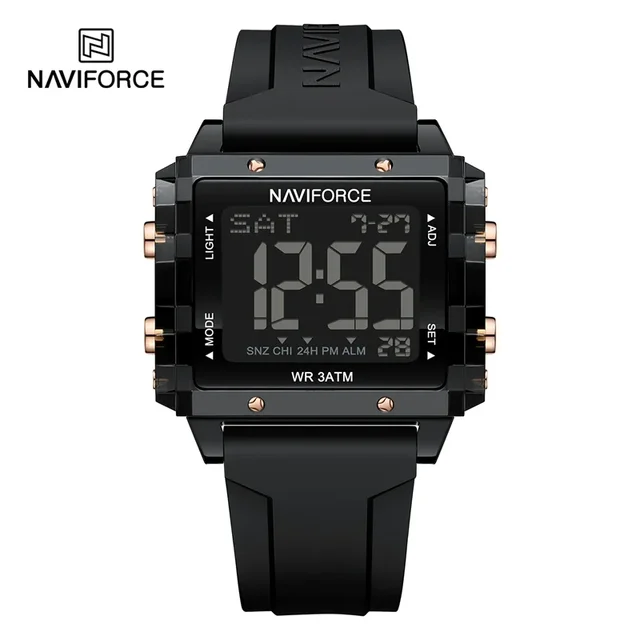 NAVIFORCE Genuine Chronograph Men Watch Stainless Steel Mesh Band Six Hands  Wrist Analog Watch - For Men - Buy NAVIFORCE Genuine Chronograph Men Watch  Stainless Steel Mesh Band Six Hands Wrist Analog